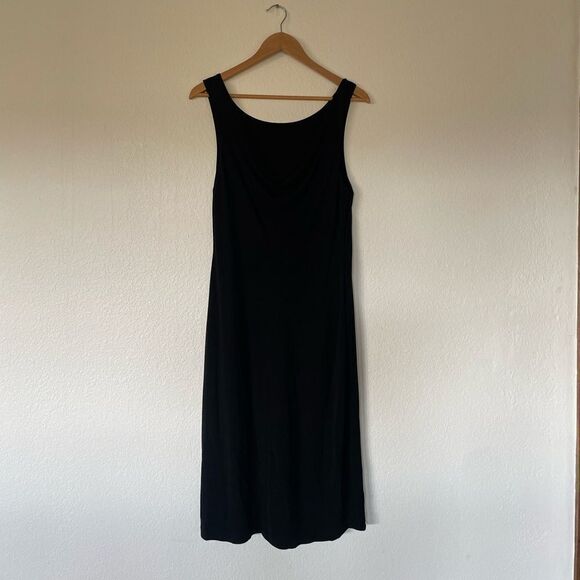 Black midi dress - Picture 3 of 6